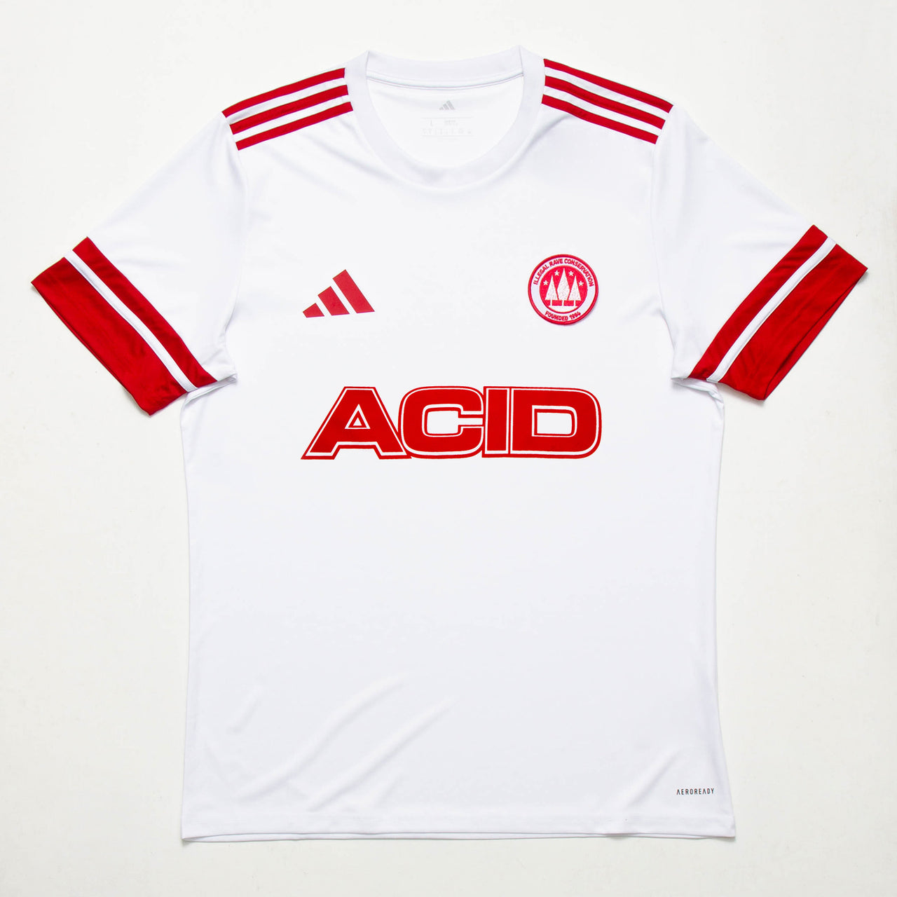 Acid FC National - Jersey - White/Red