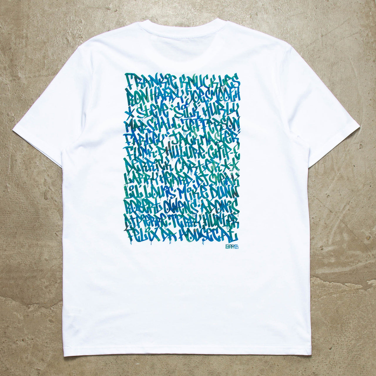 Blue Chicago Pioneers Back Print - Tshirt - White