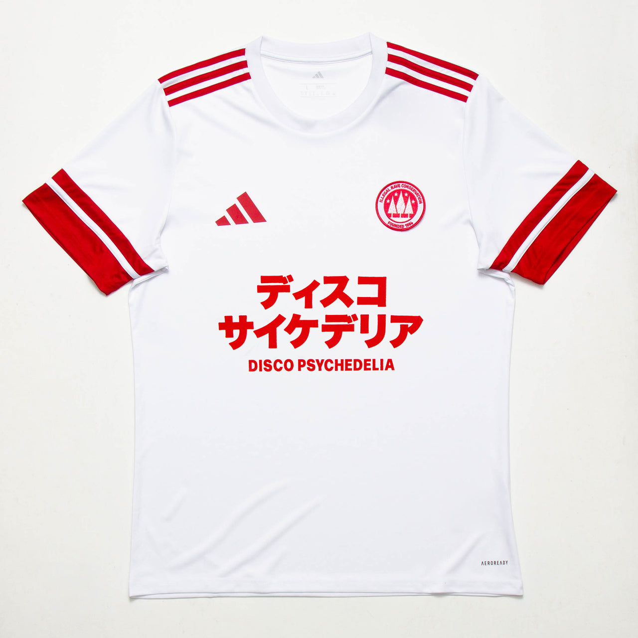 Disco Psychedelia FC National - Jersey - White/Red