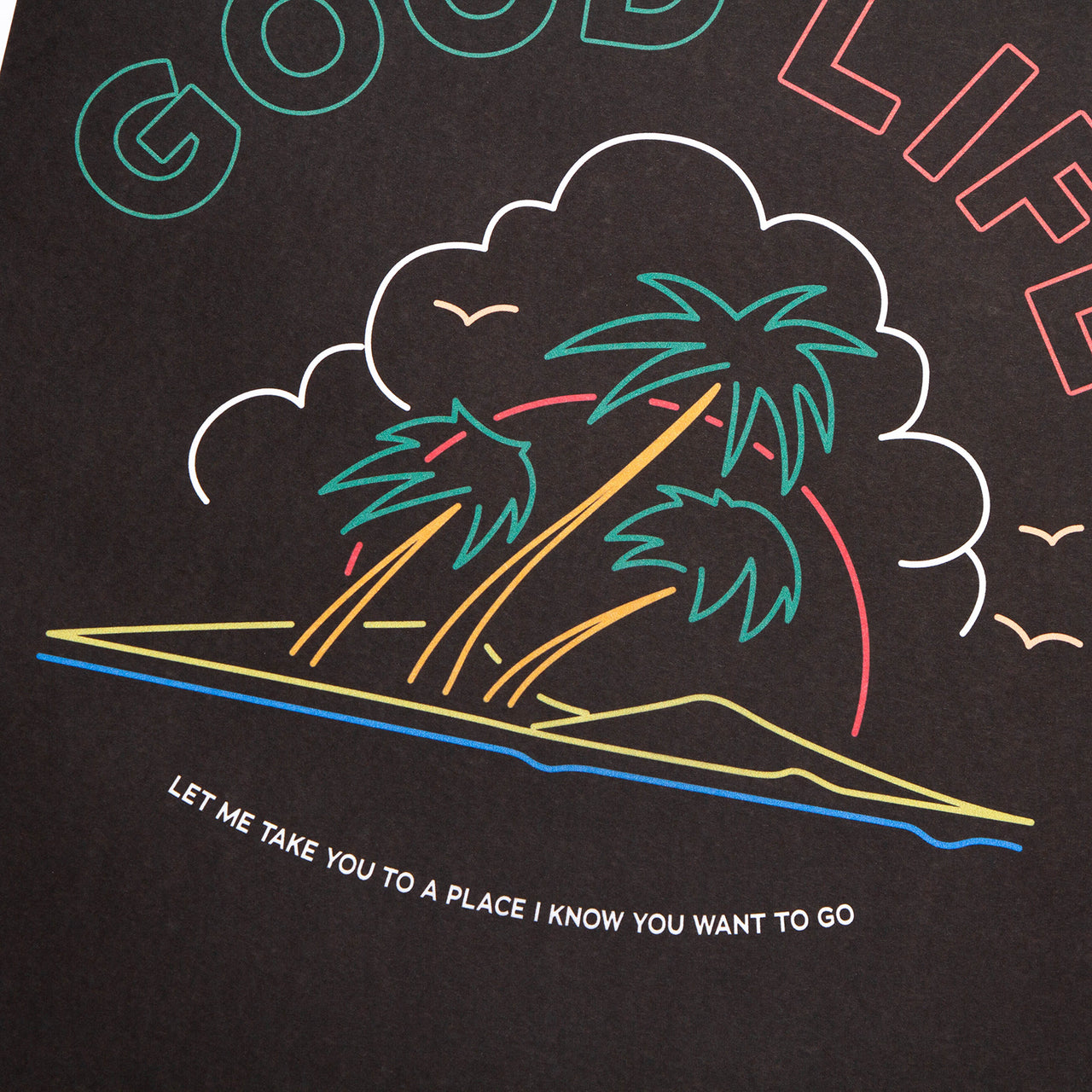 Neon Good Life - Art Print