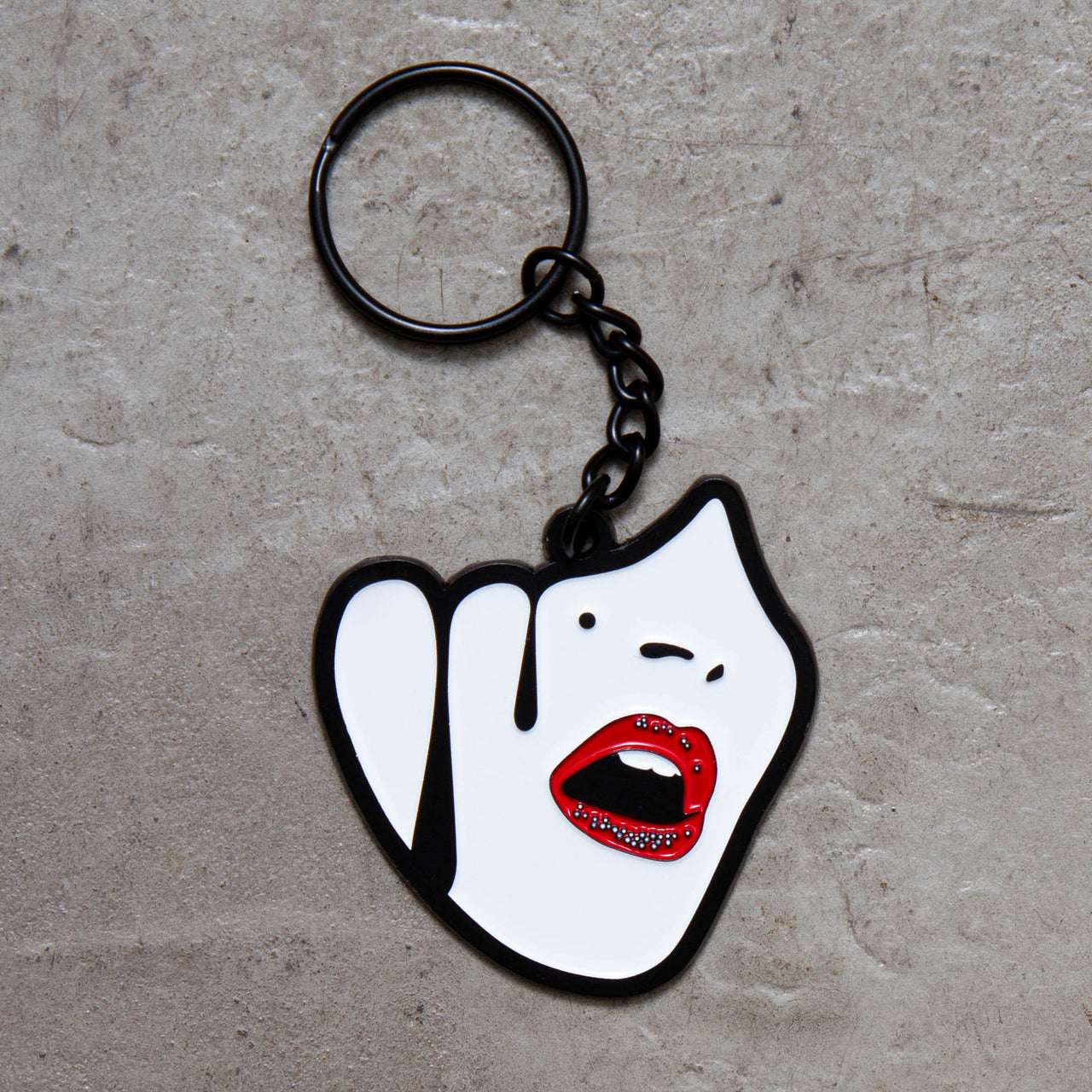 Droplet Face - Keyring