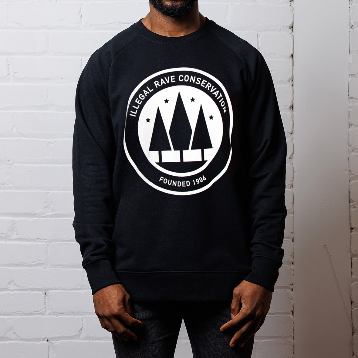 Illegal Rave Conservation - Sweatshirt - Black