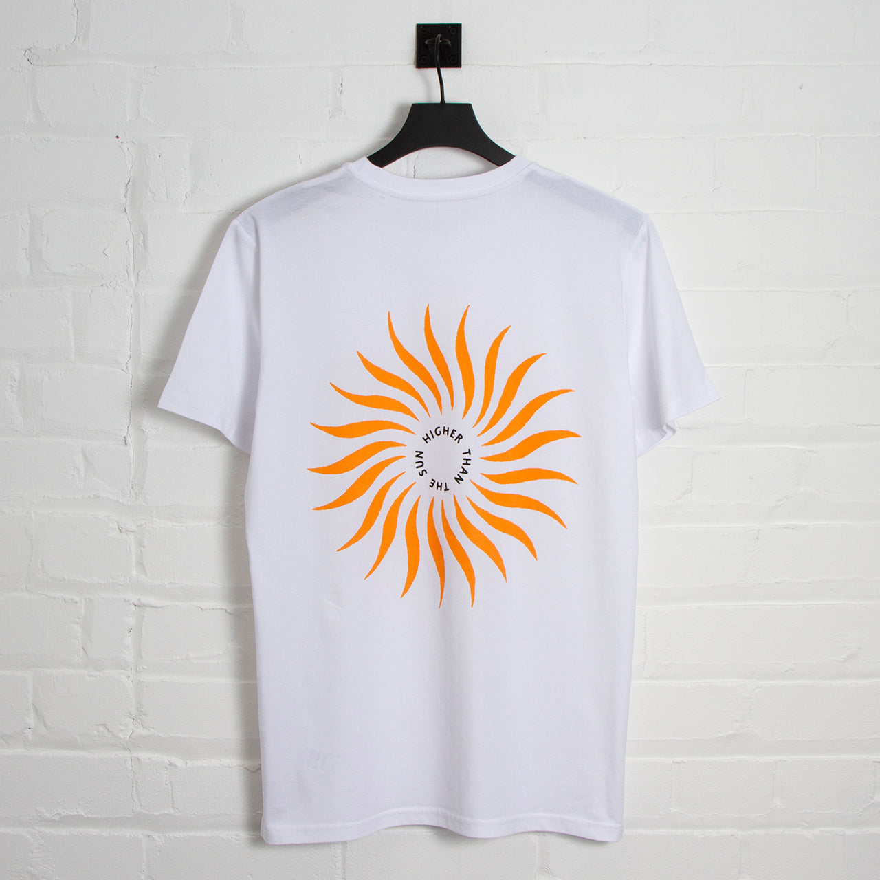 Higher Than The Sun Back Print - Tshirt - White