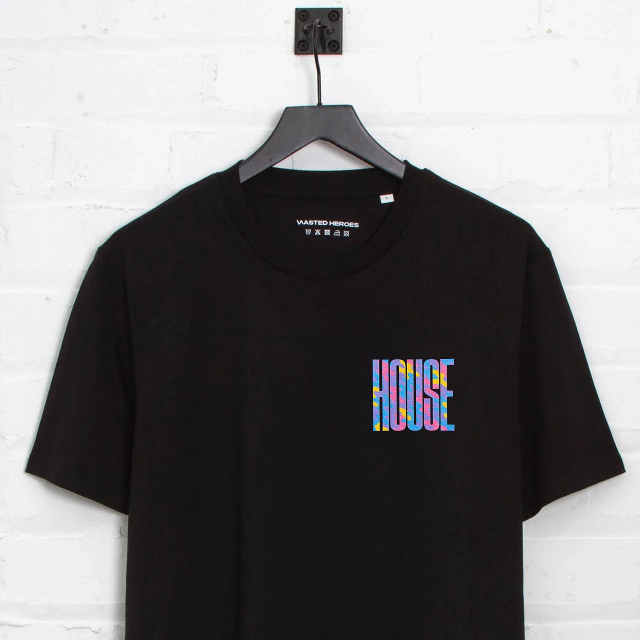 Crest Haze Higher House - Tshirt - Black