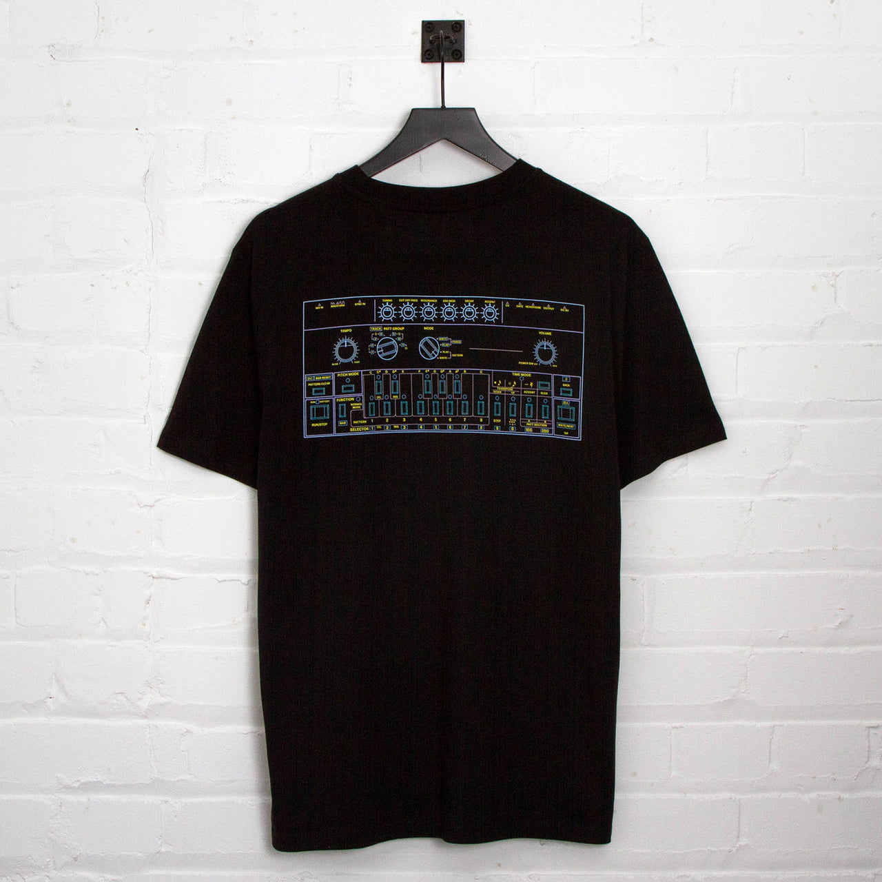 303 Colours Back Print - Tshirt - Black
