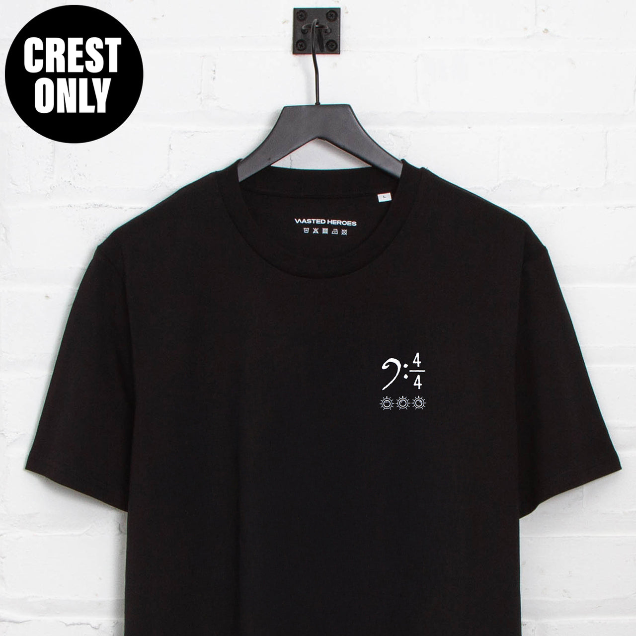 Crest 303 Sound Back Print - Tshirt - Black