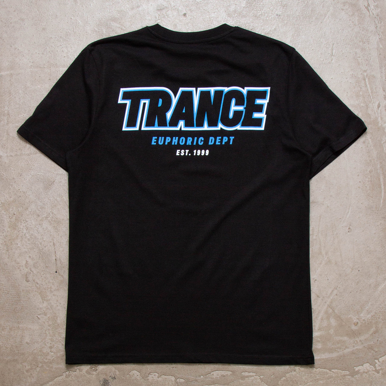 Trance Euphoric Dept Back Print - Tshirt - Black