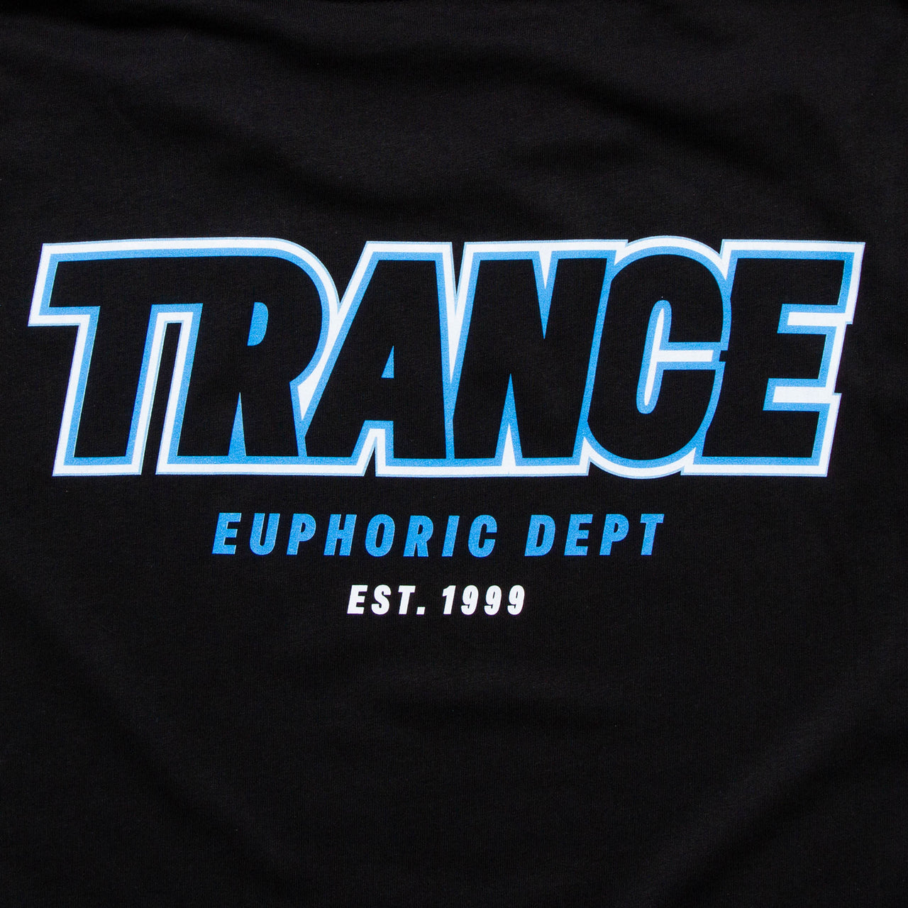 Trance Euphoric Dept Back Print - Tshirt - Black