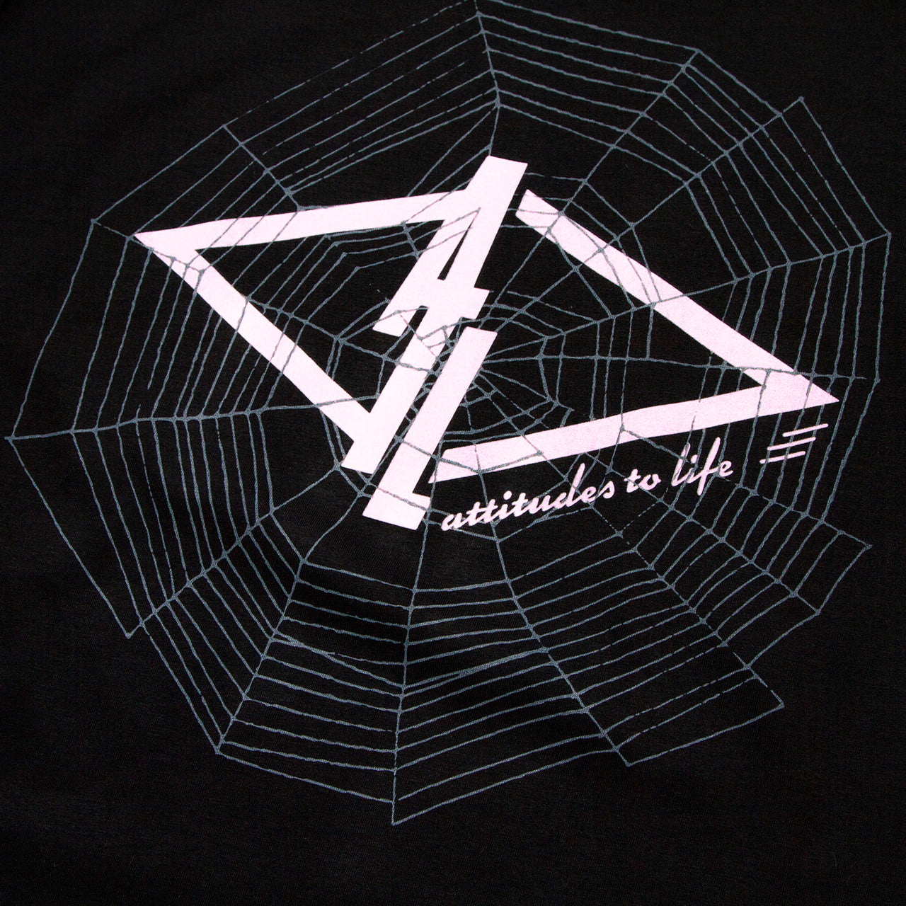 Matrefakt Attitudes To Life 004 Back Print - Tshirt - Black