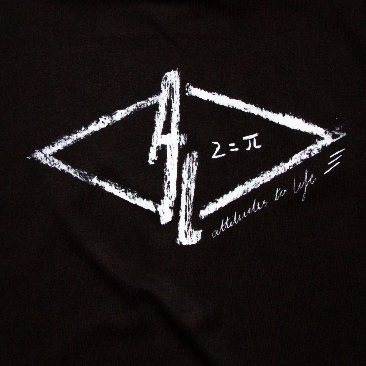Matrefakt Attitudes To Life 005 Front Print - Tshirt - Black
