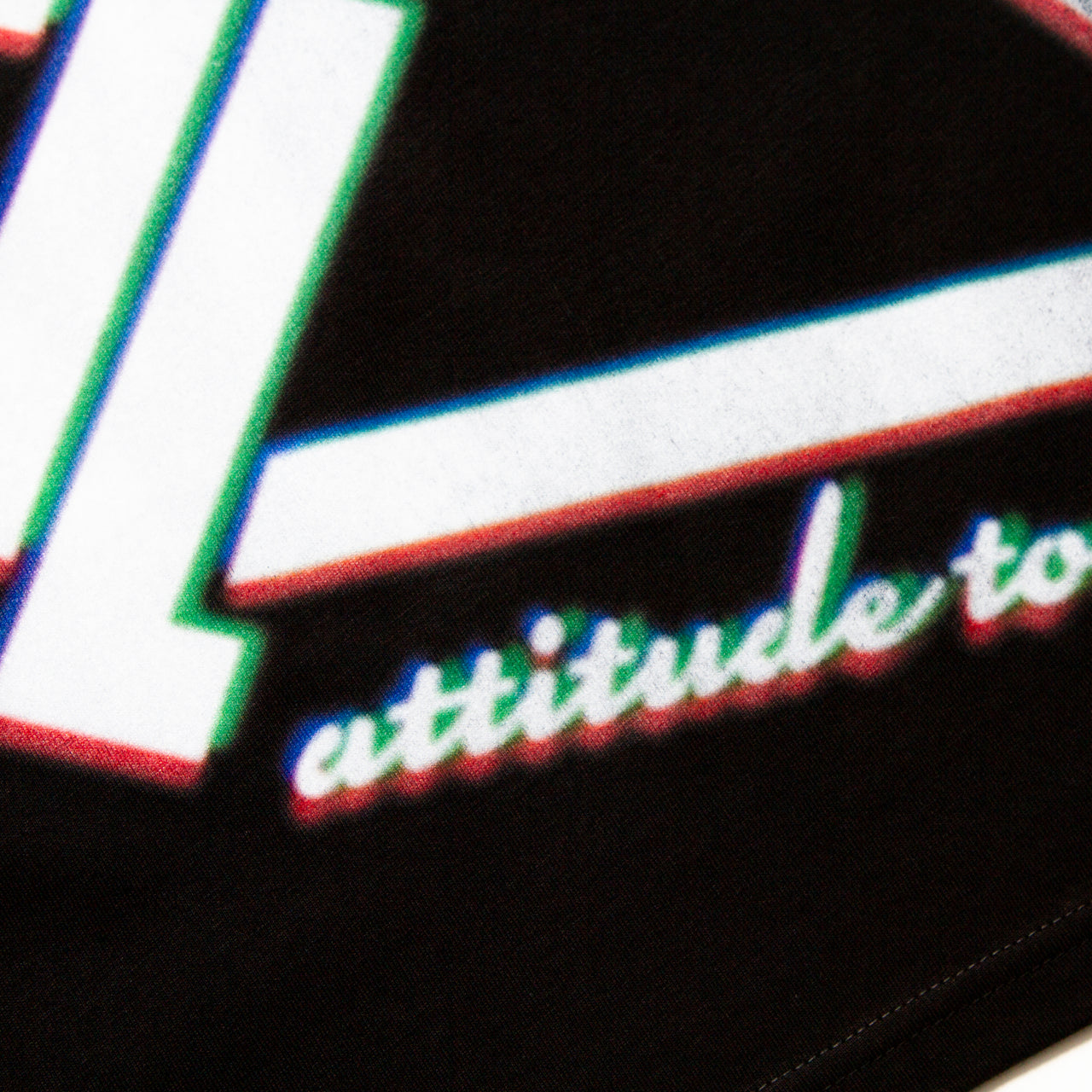 Matrefakt Attitudes To Life 008 Back Print - Tshirt - Black
