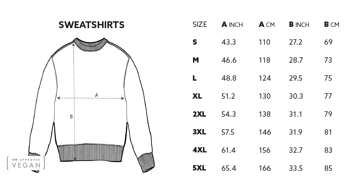 Any Southport Design Front Print - Sweatshirt - Black