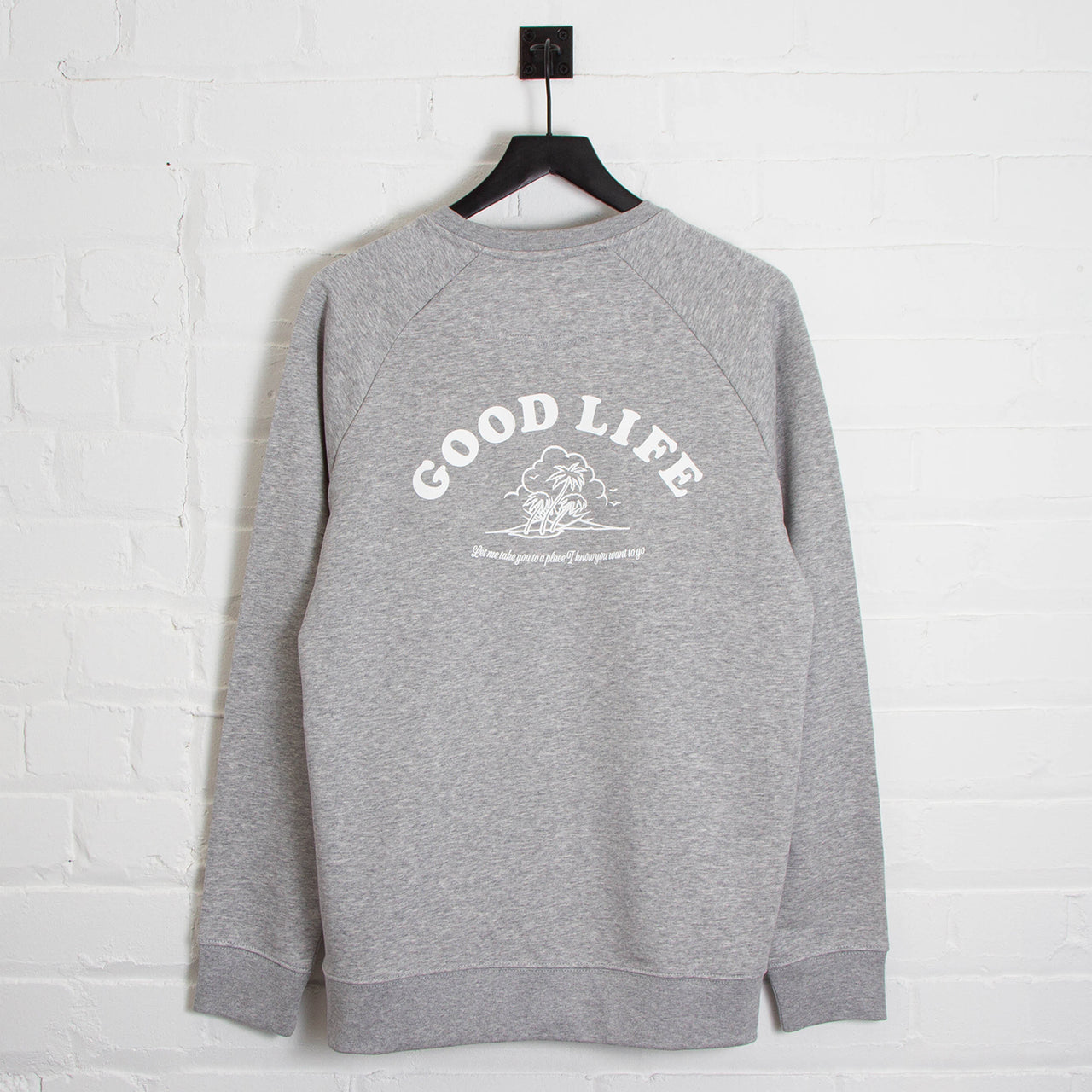 Good Life - Sweatshirt - Heather Grey