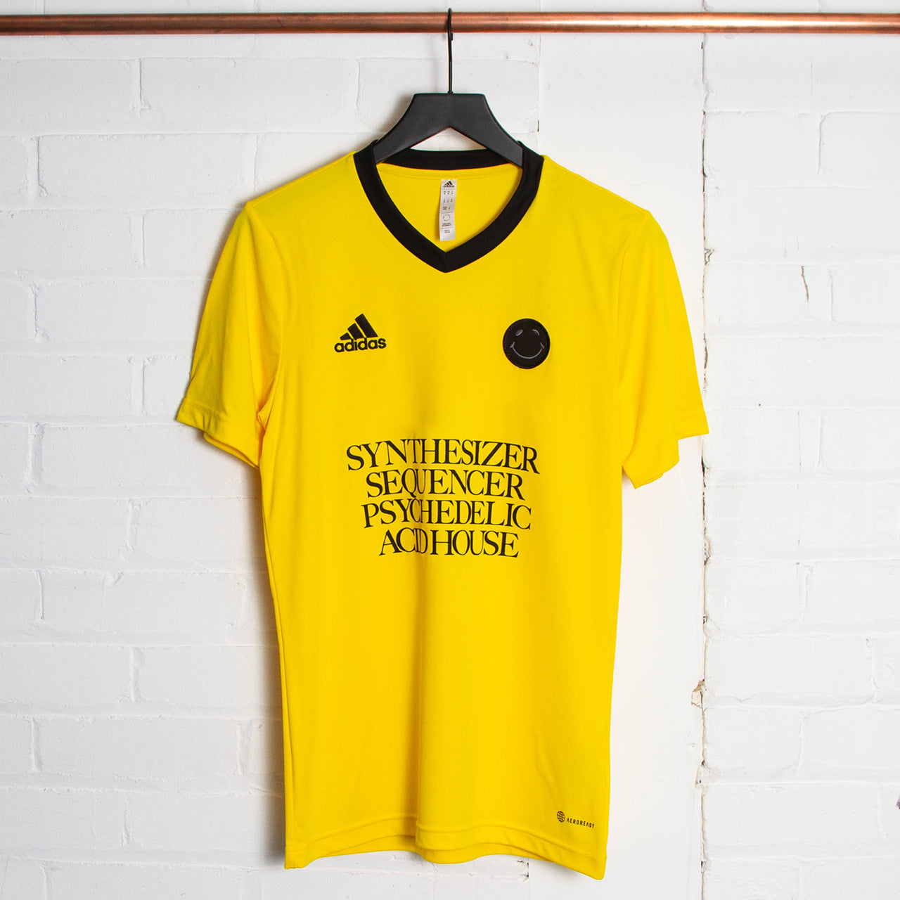 Wasted Heroes FC Entrada 22 - Training Jersey - Yellow BB Smiley