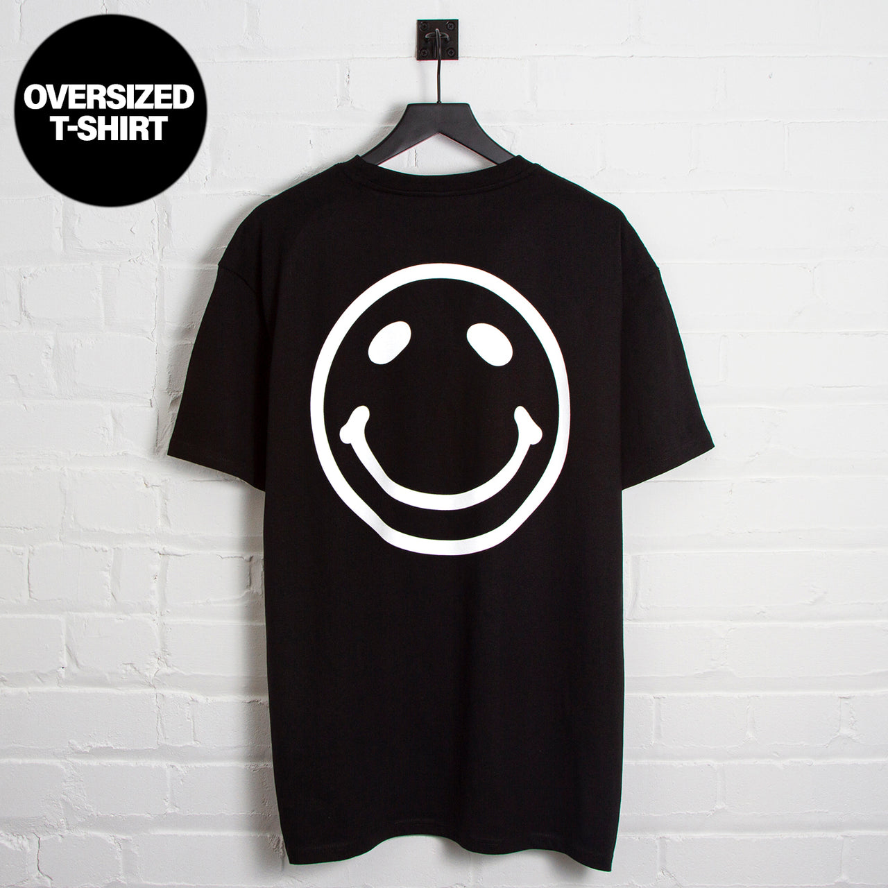 V2 Acid Party Shock  - Oversized Tshirt - Black