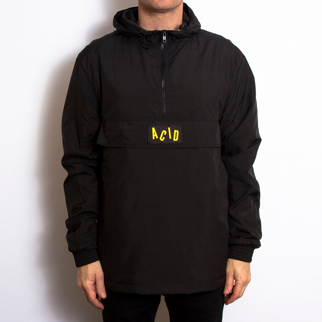 Acid House - Pull Over Jacket - Black