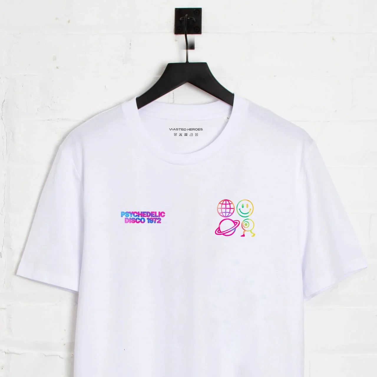 Crest Mercury Elements Psychedelic Disco 1972 - Tshirt - White