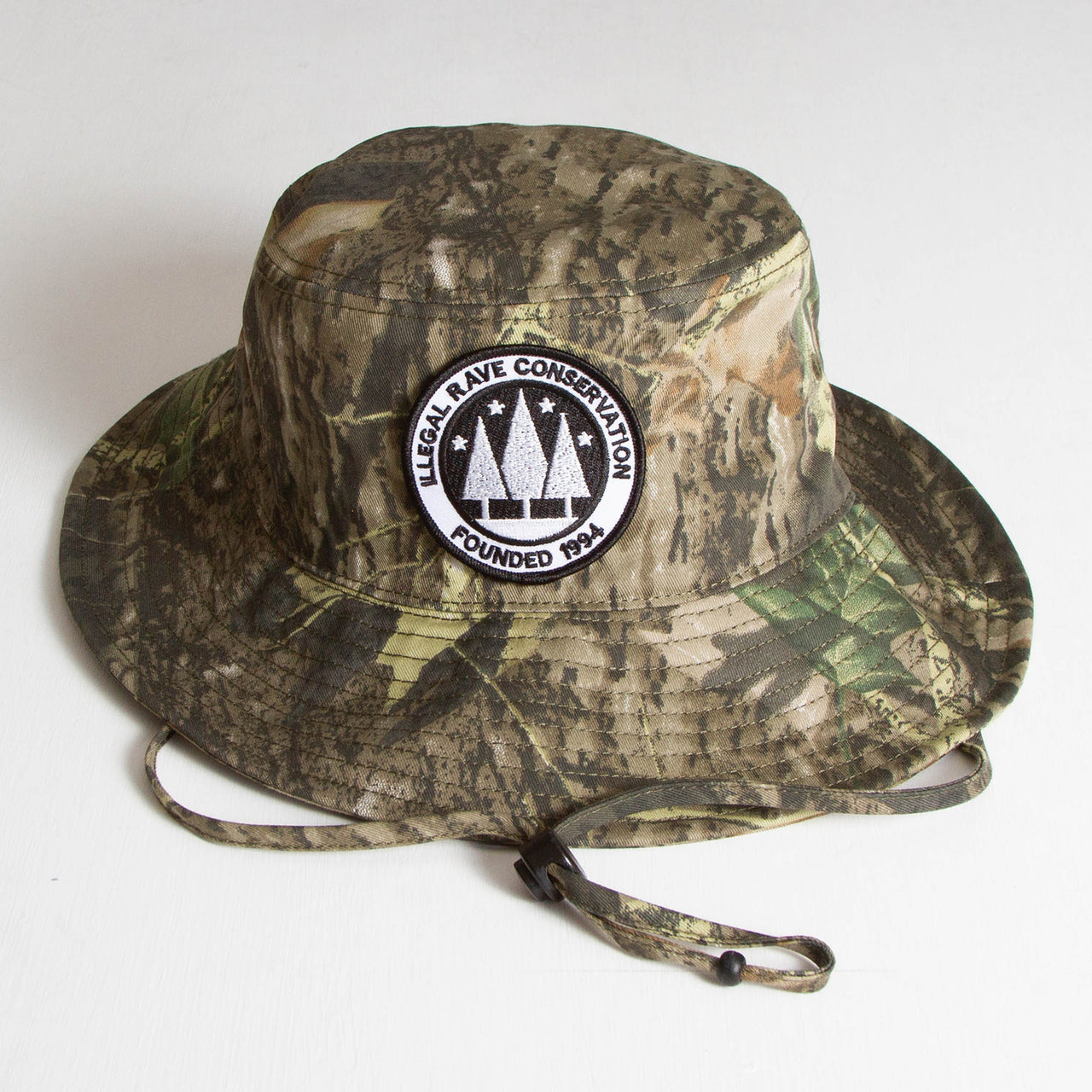 Illegal Rave - Draw String Bucket Hat - Realtree
