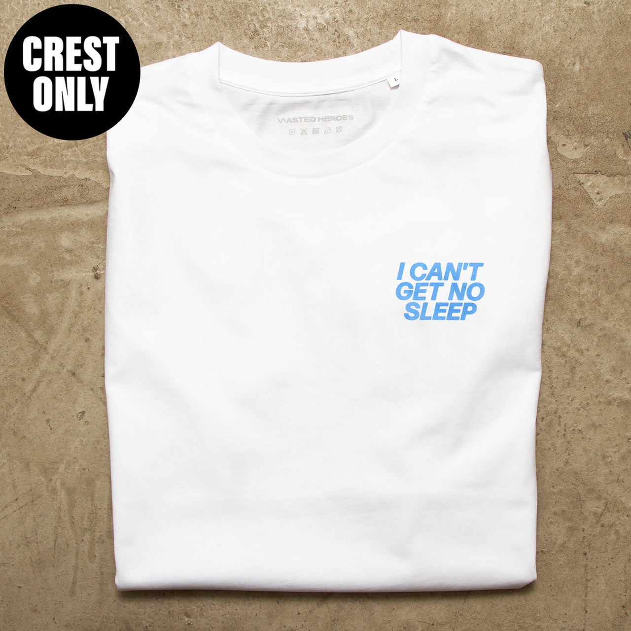 OS Crest No Sleep - Tshirt - White