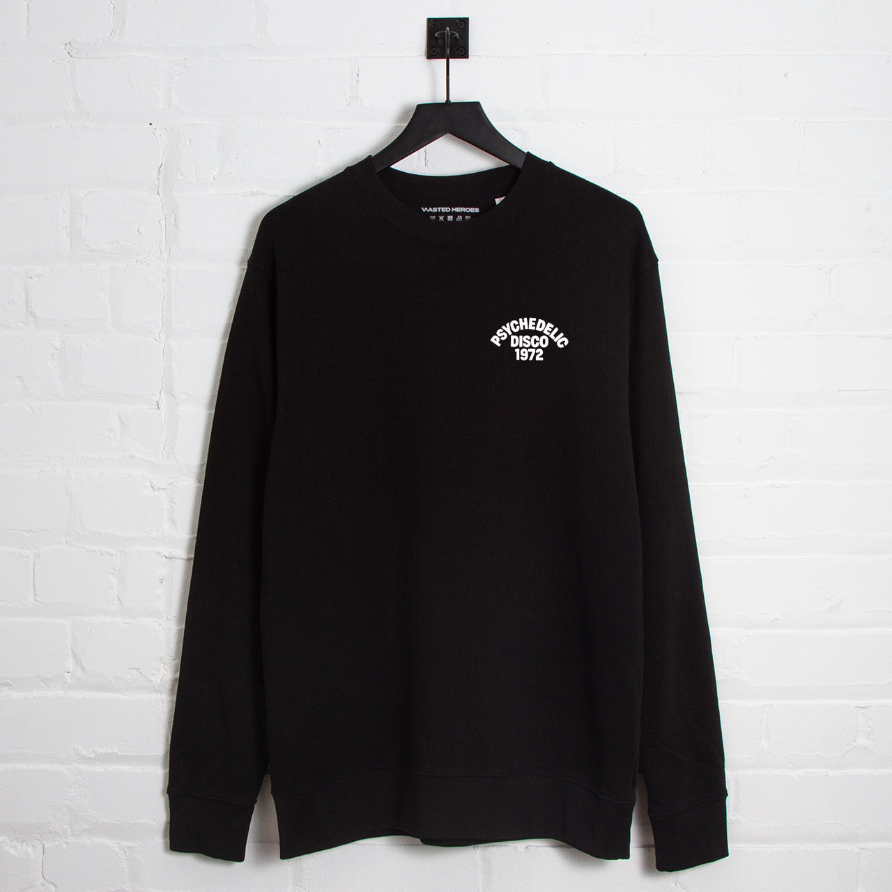 Crest 1972 Psychedelic Disco - Sweatshirt - Black