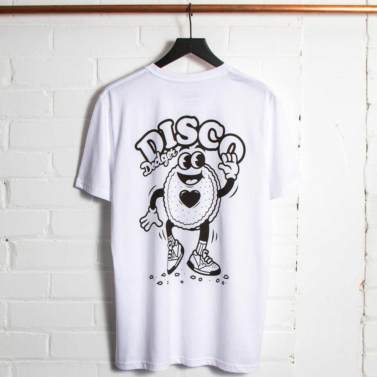 Disco Dodger - Tshirt - White