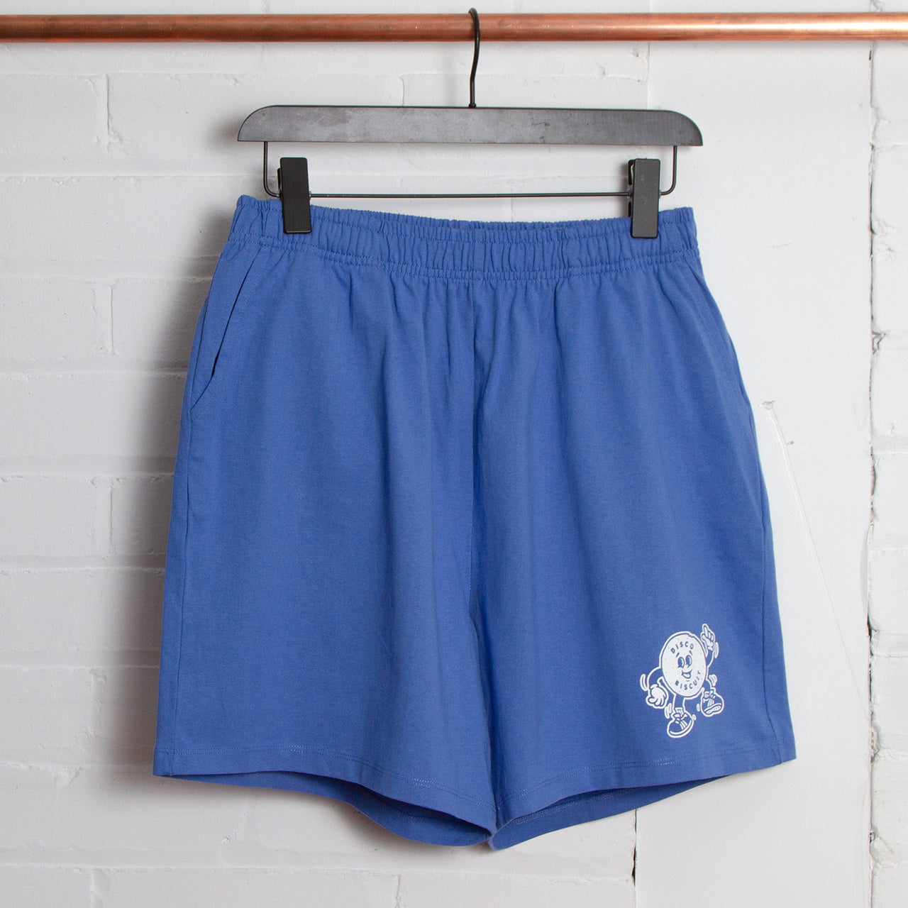 Disco Biscuit - Jersey Shorts - Bright Blue