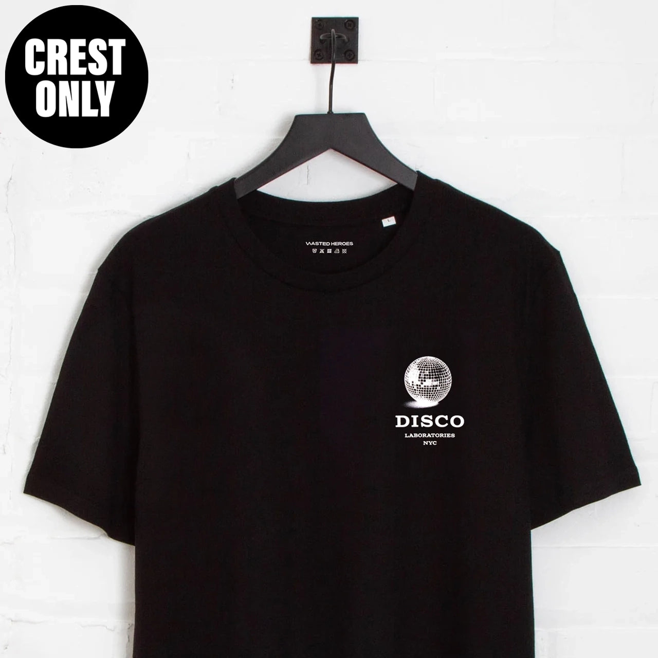 Crest Disco Labs NYC  - Tshirt - Black