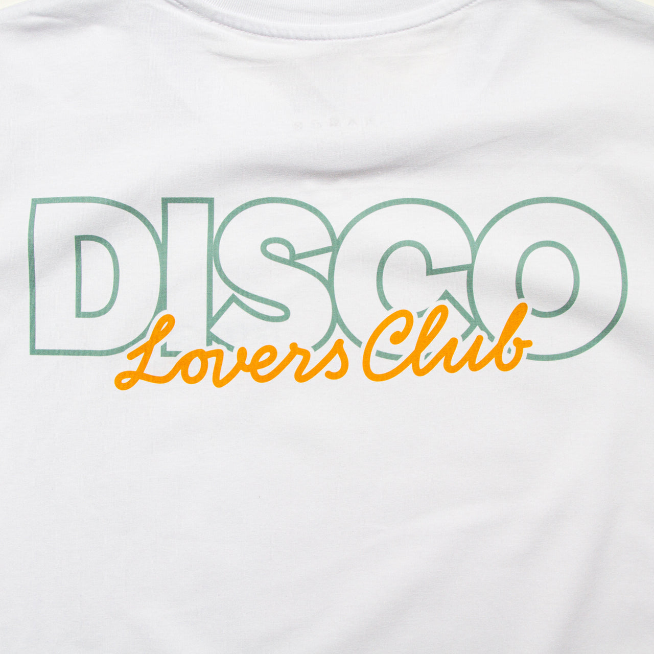 Disco Lovers Back Print - Tshirt - White