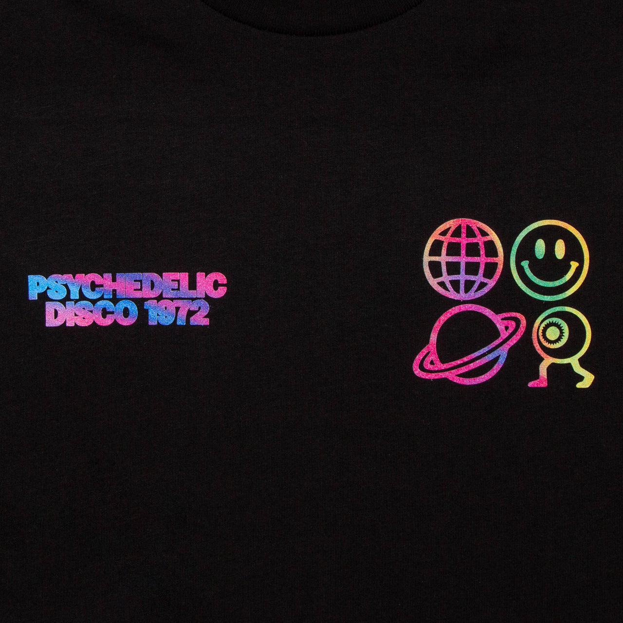 Crest Mercury Elements Psychedelic Disco 1972 - Tshirt - Black