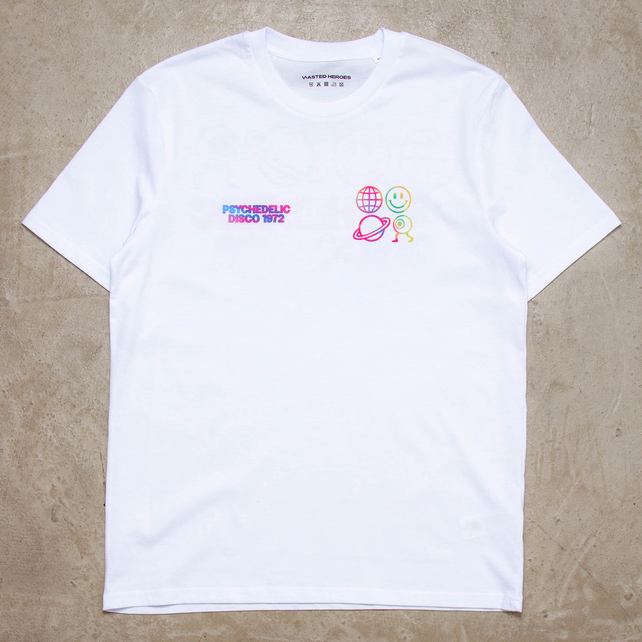 Crest Mercury Elements Psychedelic Disco 1972 - Tshirt - White