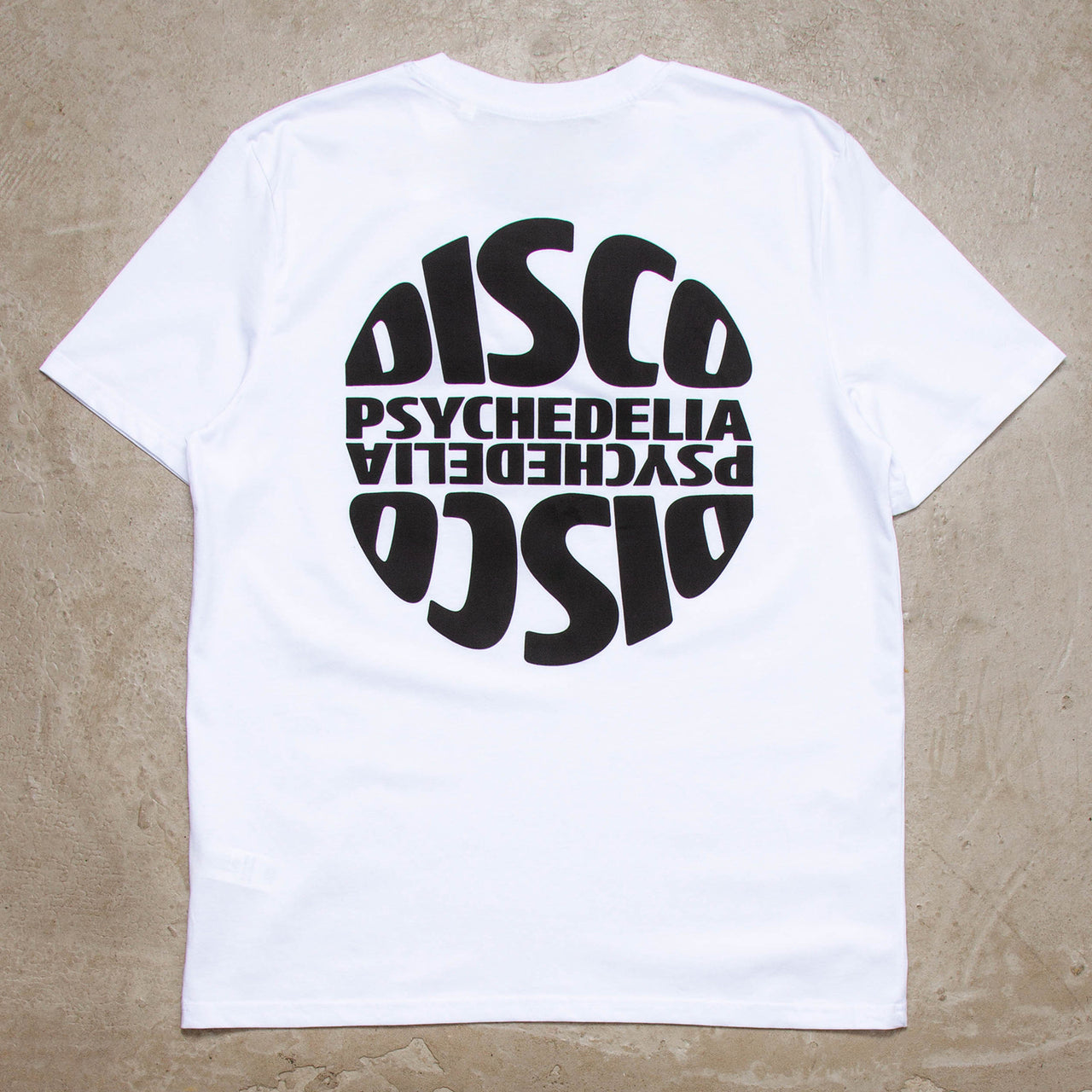 Revolve White Disco Psychedelia Back Print - Tshirt - White