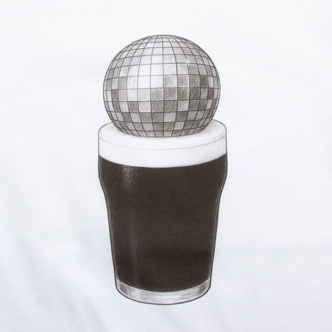 Disco Stout - Tshirt - White