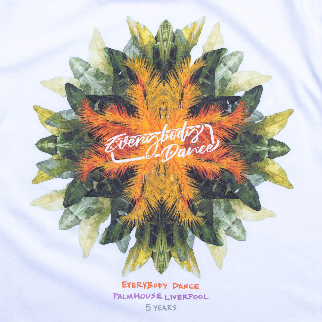 Everybody Dance Back Print - Tshirt - White