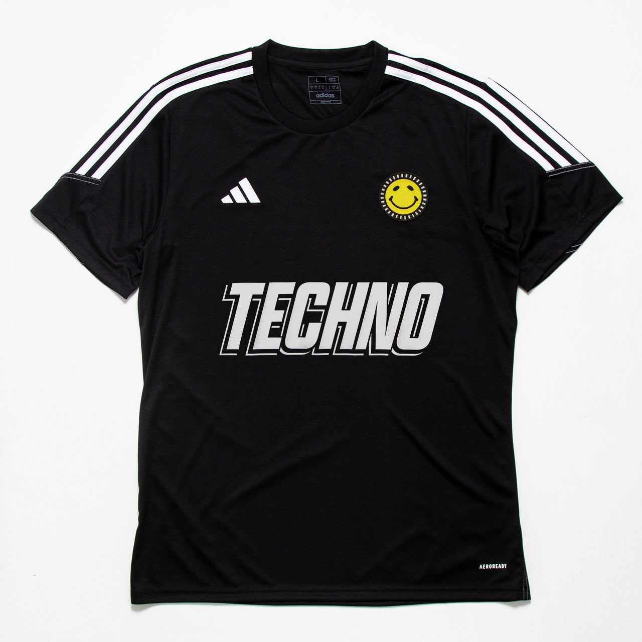 Techno United FC Tiro 23 - Training Jersey - Black/White