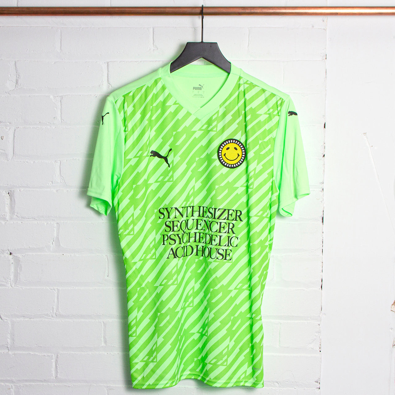 Wasted Heroes FC TeamCup - Jersey - Lime Smiley