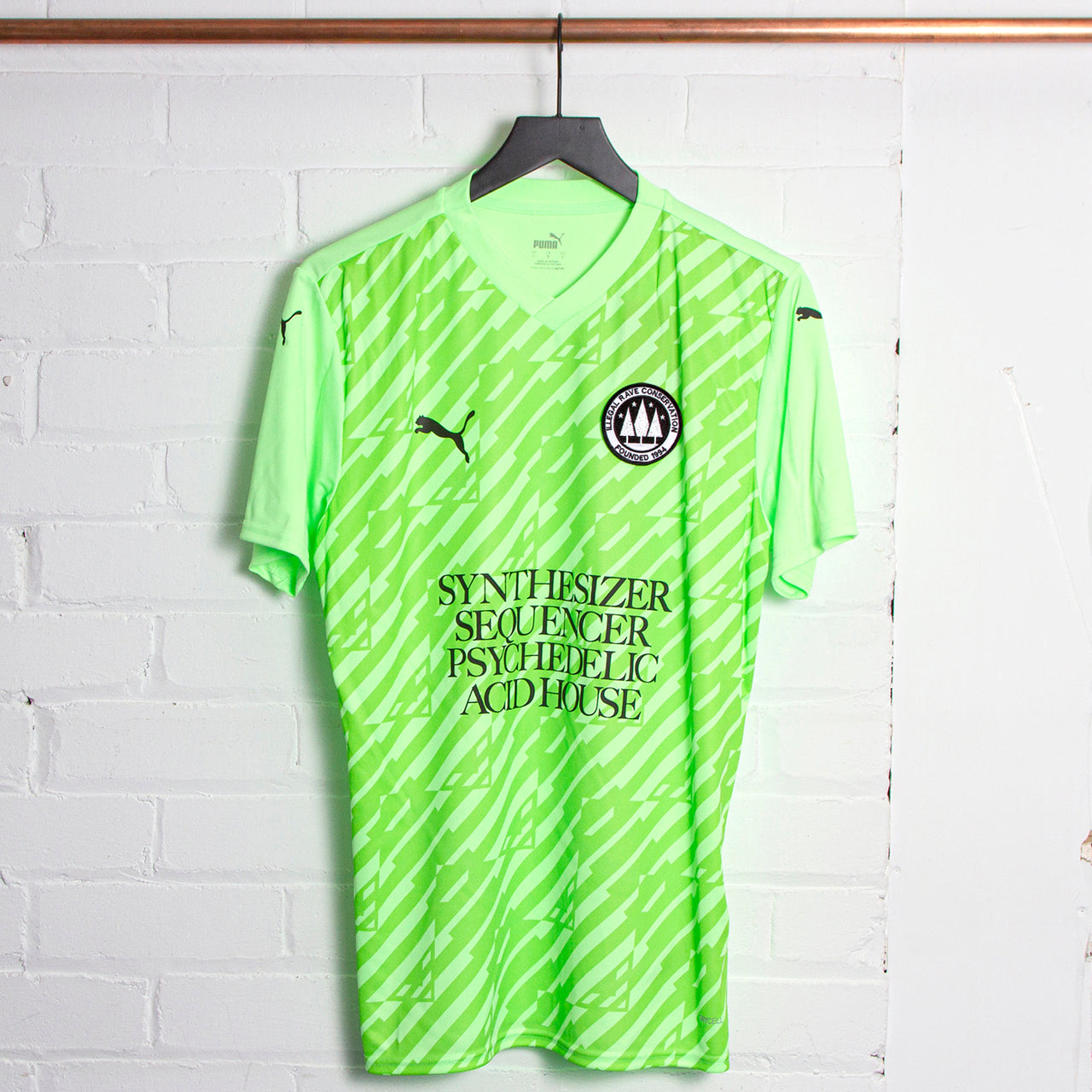 Wasted Heroes FC TeamCup - Jersey - Lime Rave
