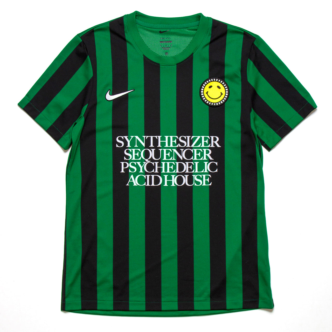 Wasted Heroes Striped Division - Jersey - Green Black