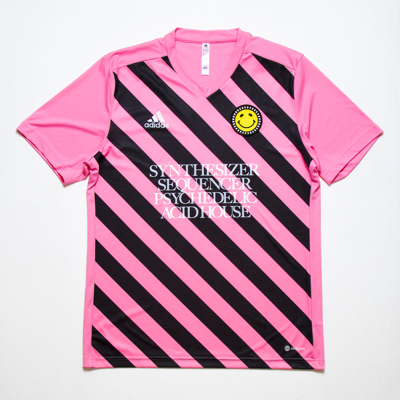 Wasted Heroes FC Entrada 22 - Training Jersey - Striped Pink Glow