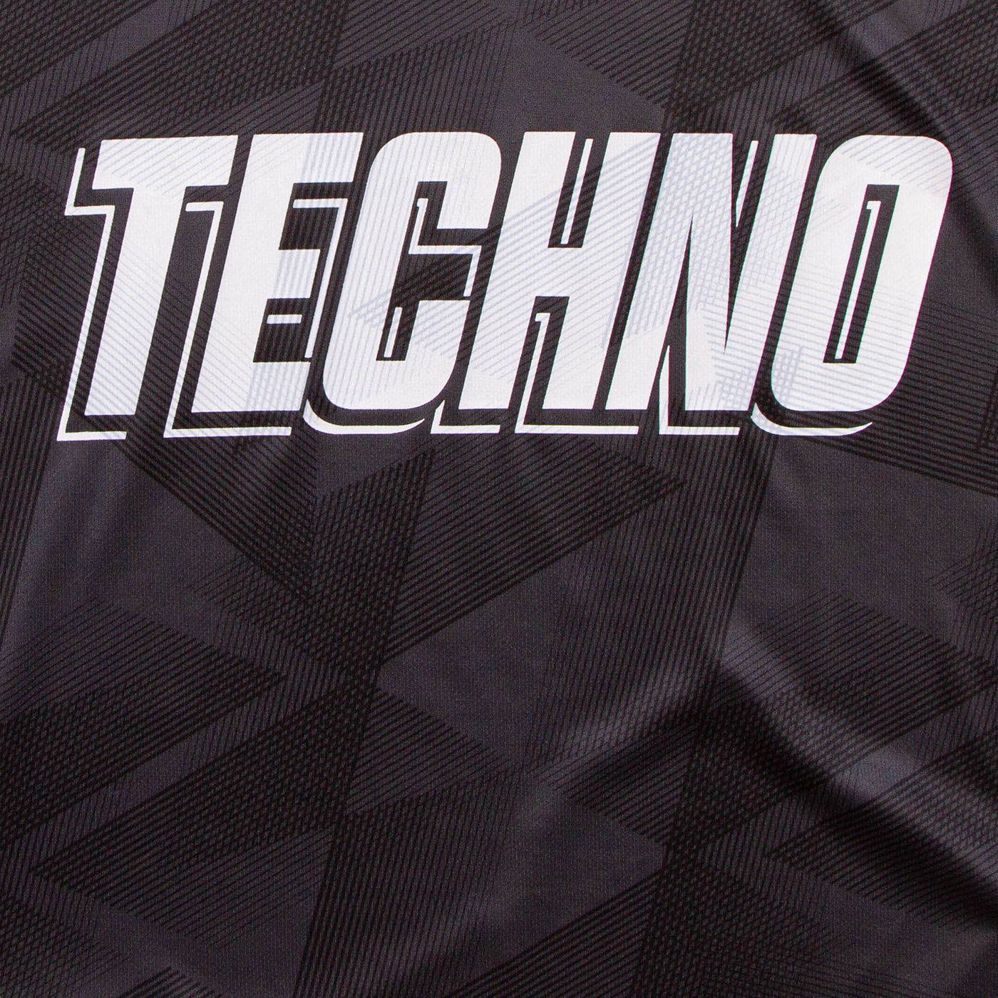 Techno United FC Triassic - Jersey - Black Techno United FC Triassic - Jersey - Black