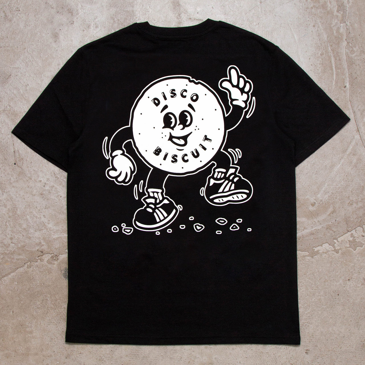 Disco Biscuit Returns - Regular Tshirt - Custom Colour