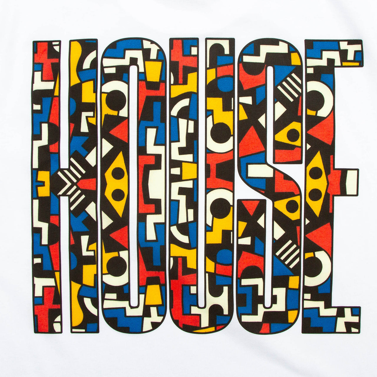 Bebop Higher House Back Print - Tshirt - White