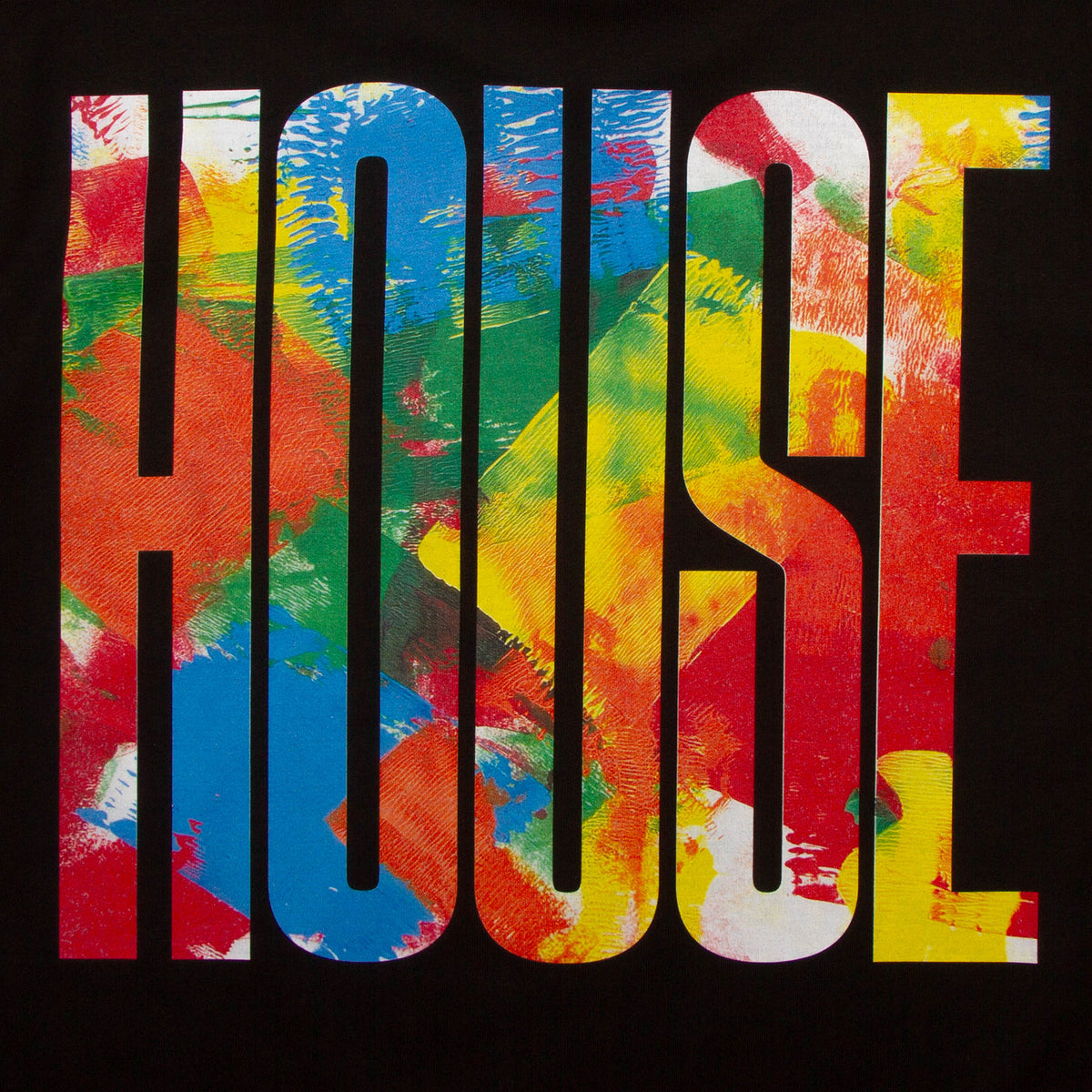 Revolve Higher House Back Print - Tshirt - Black