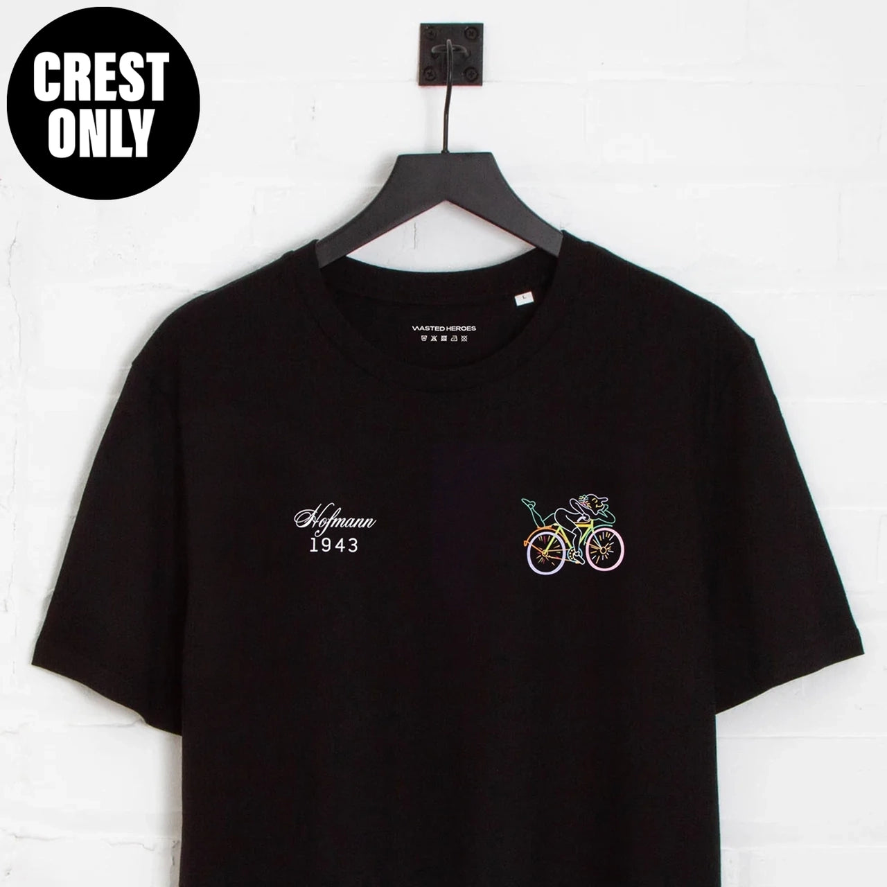 Crest Kaleidoscopic Hofmann B - Tshirt - Black