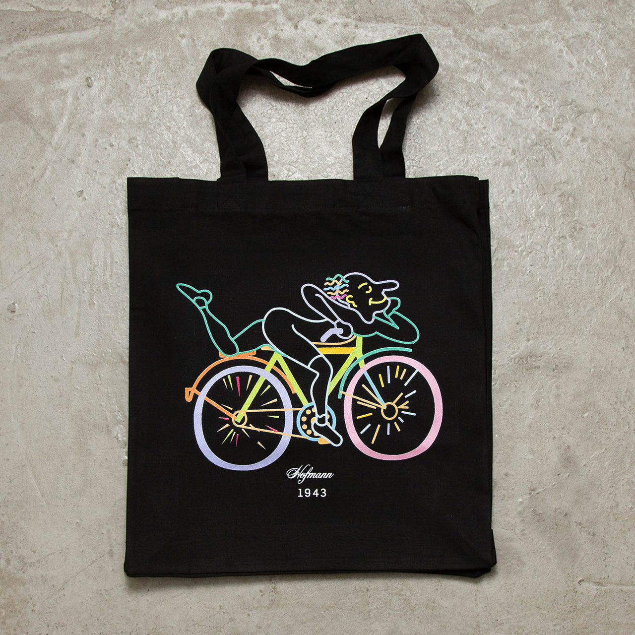 Kaleidoscopic Hofmann - Gusset Tote Bag - Black