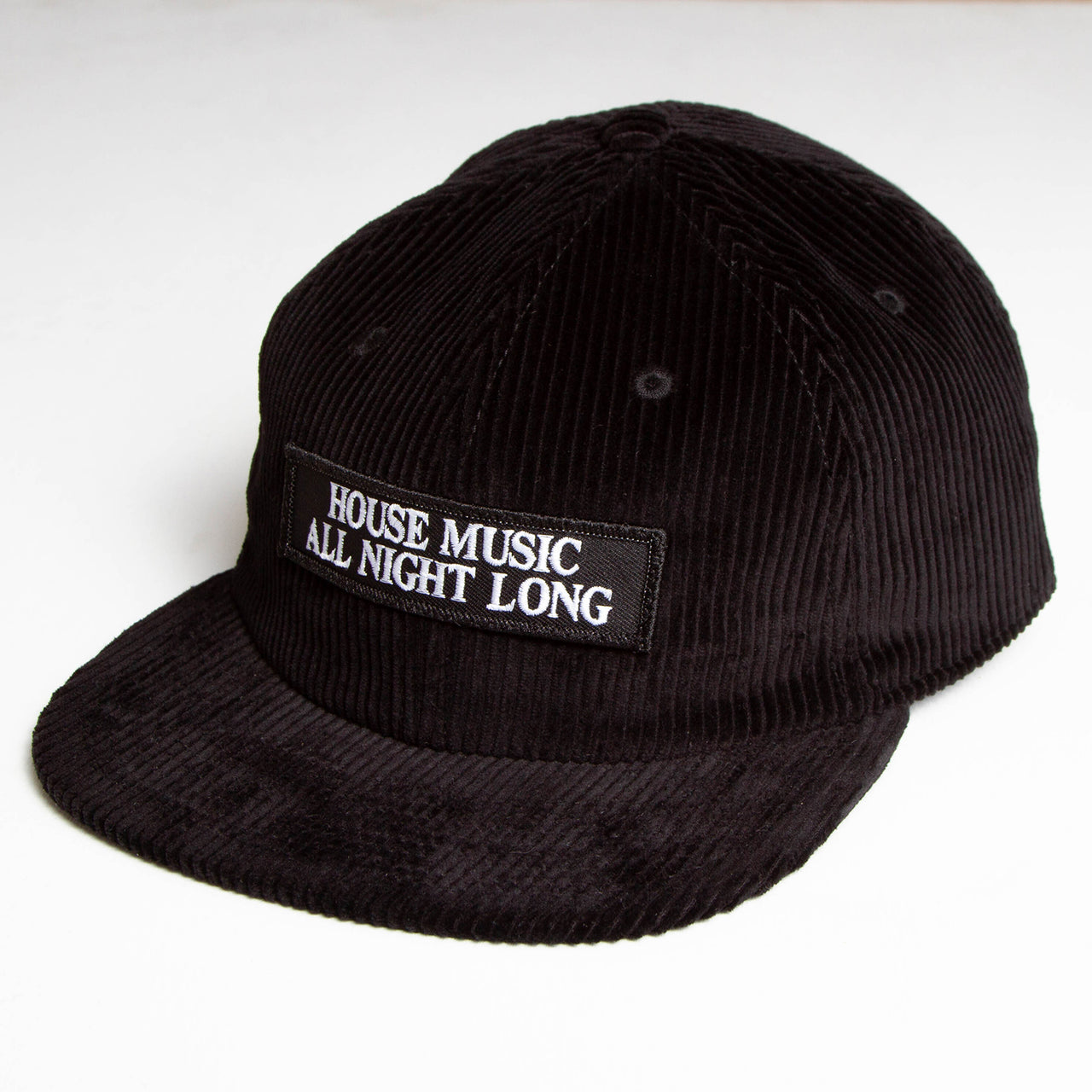 House Music - Cord Cap - Black