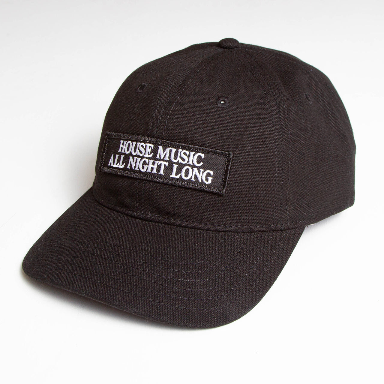 House Music - Canvas Cap - Black