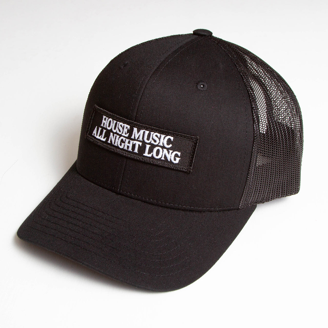 House Music - Trucker Cap - Black
