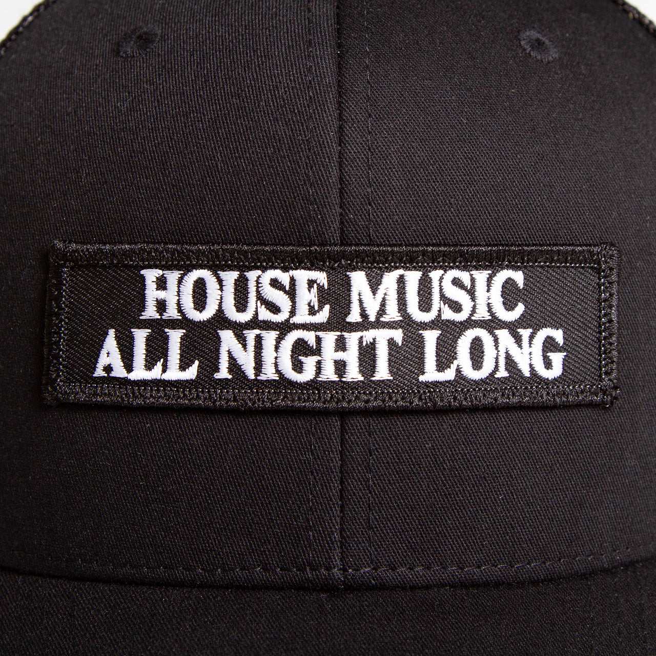 House Music - Trucker Cap - Black
