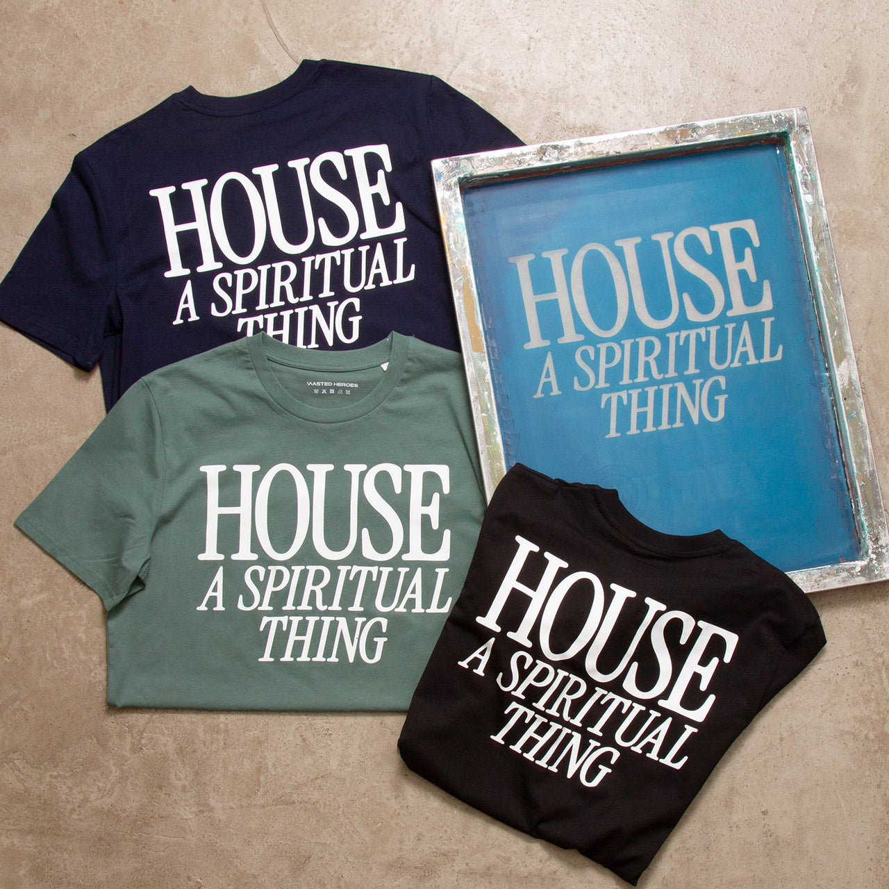 Spiritual House Ltd Edition - Tshirt - Custom Colour