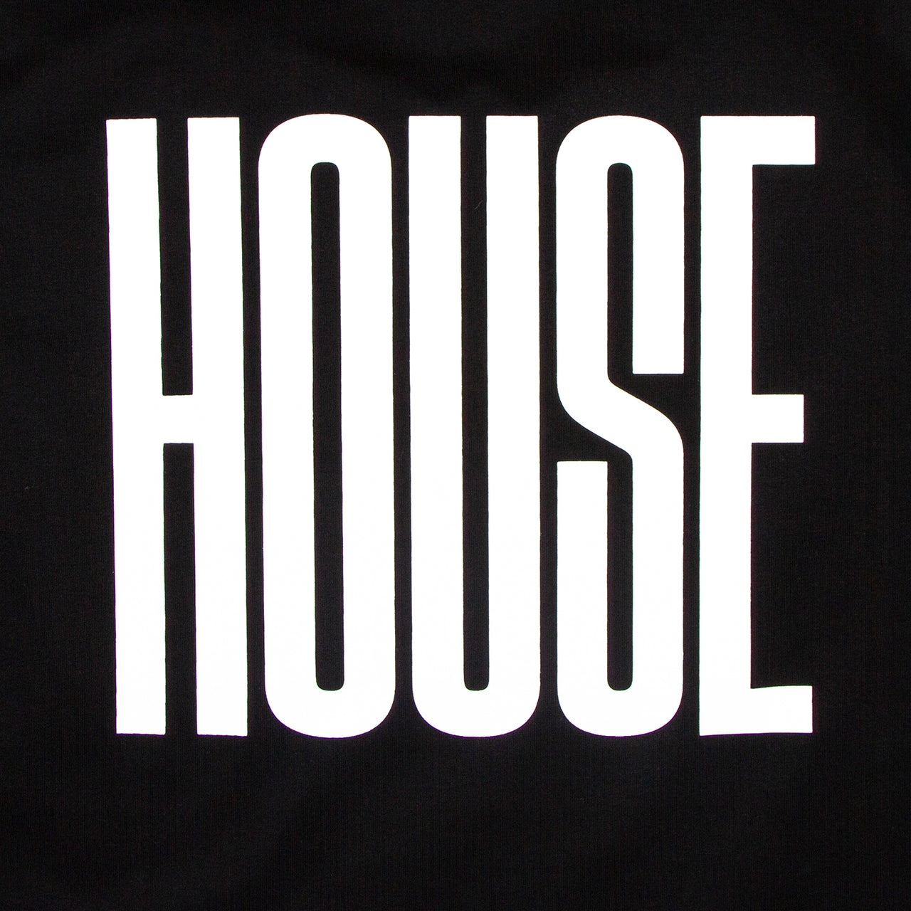 Higher House Back Print - Tshirt - Black
